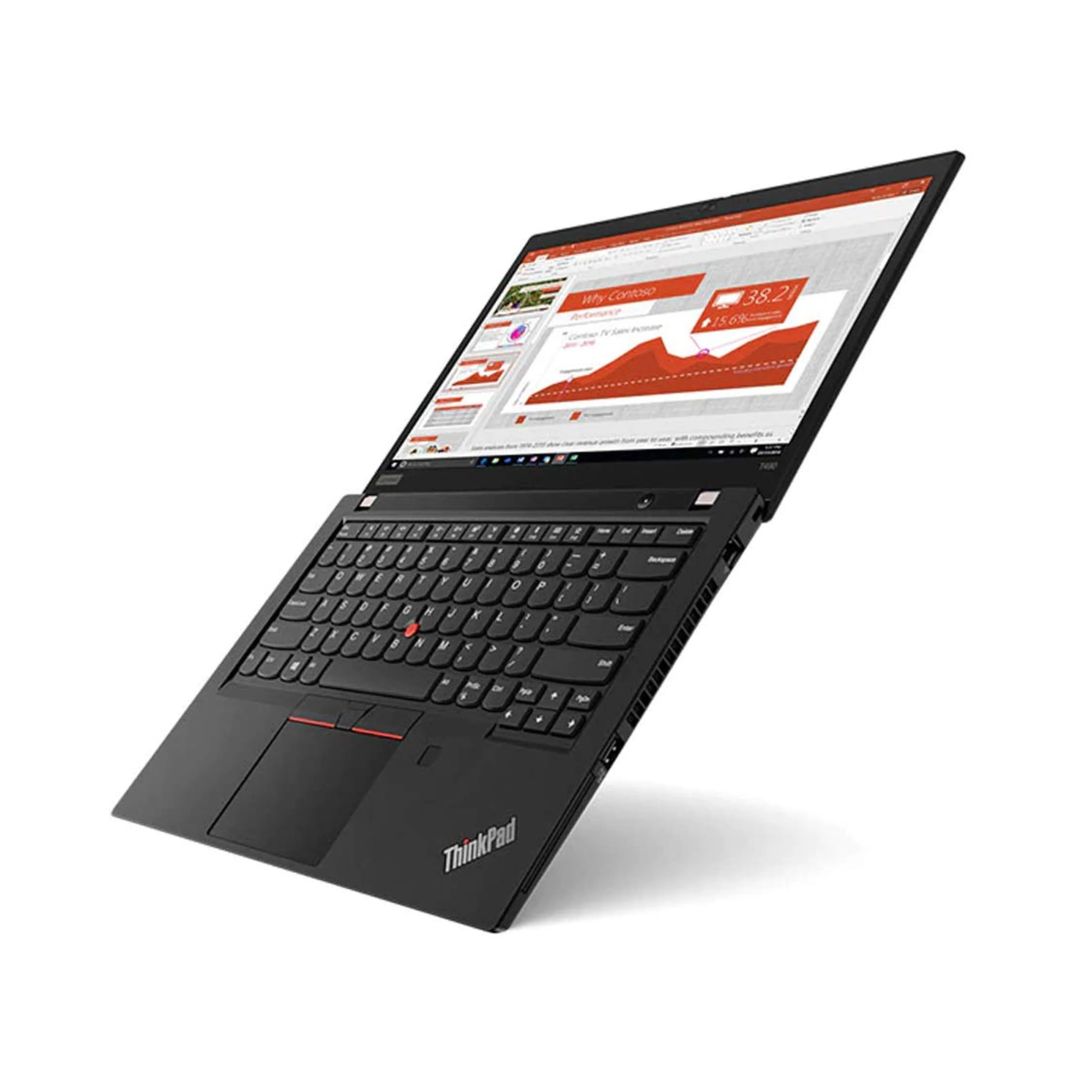 Lenovo ThinkPad T490 Touch Laptop | Intel Core i5 8th Gen | 14 Inch Full HD (FHD) Touch Display | DDR4 RAM | SSD | Windows 11 Pro | MS Office | Wi-Fi | 1 Year Warranty | Refurbished - Image 4