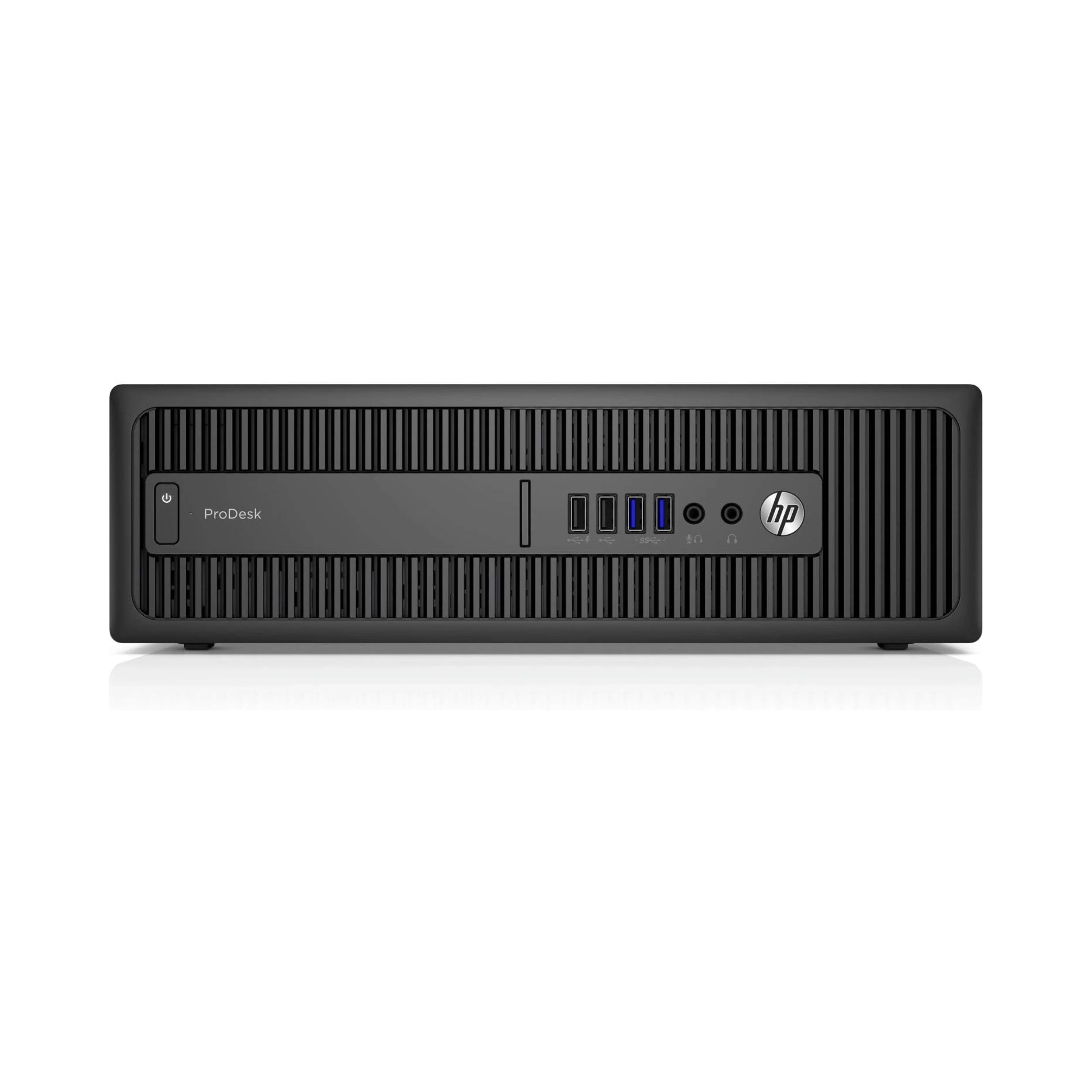 HP ProDesk 600 G2 Small Form Factor (SFF) Desktop PC | Intel Core i3 6th Gen | DDR4 RAM | SSD | Windows 11 Pro | MS Office | Wi-Fi | 1 Year Warranty | Refurbished - Image 3