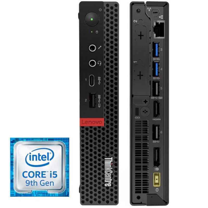 Lenovo ThinkCentre M720q Mini PC | Intel Core i5 9th Gen | DDR4 RAM | SSD | Windows 11 Pro | MS Office | Wi-Fi | Black | 1 Year Warranty | Refurbished - Image 6