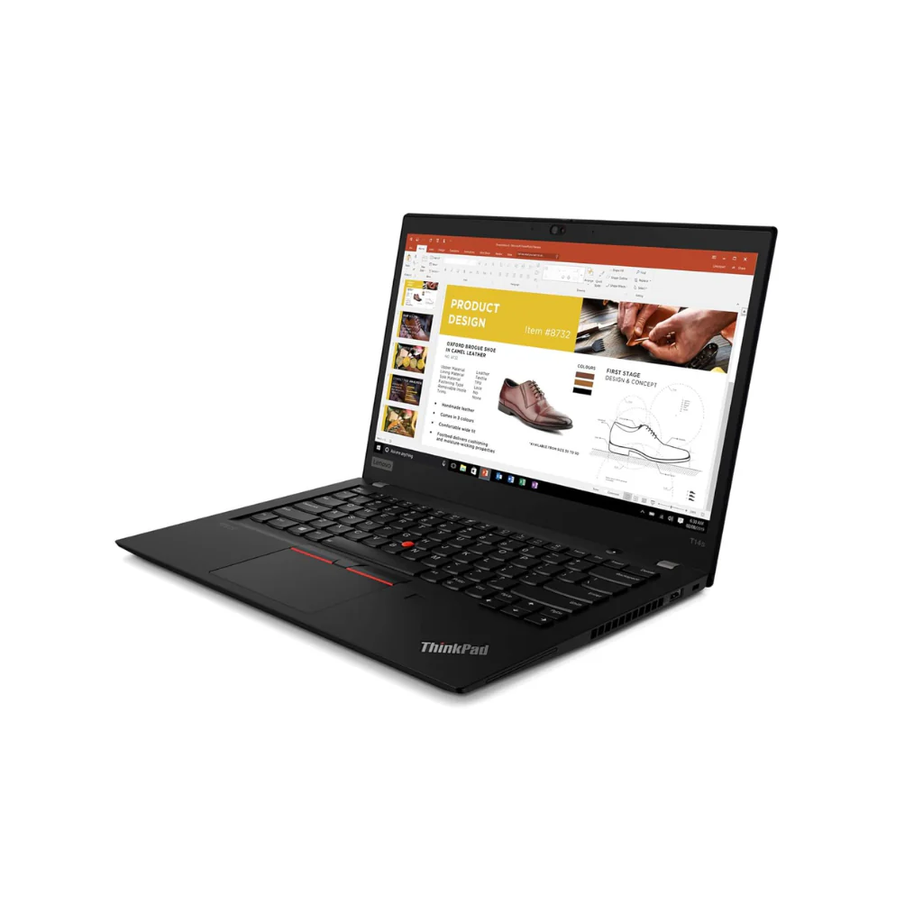 Lenovo ThinkPad T14s Gen 1 Slim Laptop | Intel Core i5 10th Gen | 14 Inch Full HD (FHD) Display | DDR4 RAM | SSD | Windows 11 Pro | MS Office | Wi-Fi | 1 Year Warranty | Refurbished - Image 6